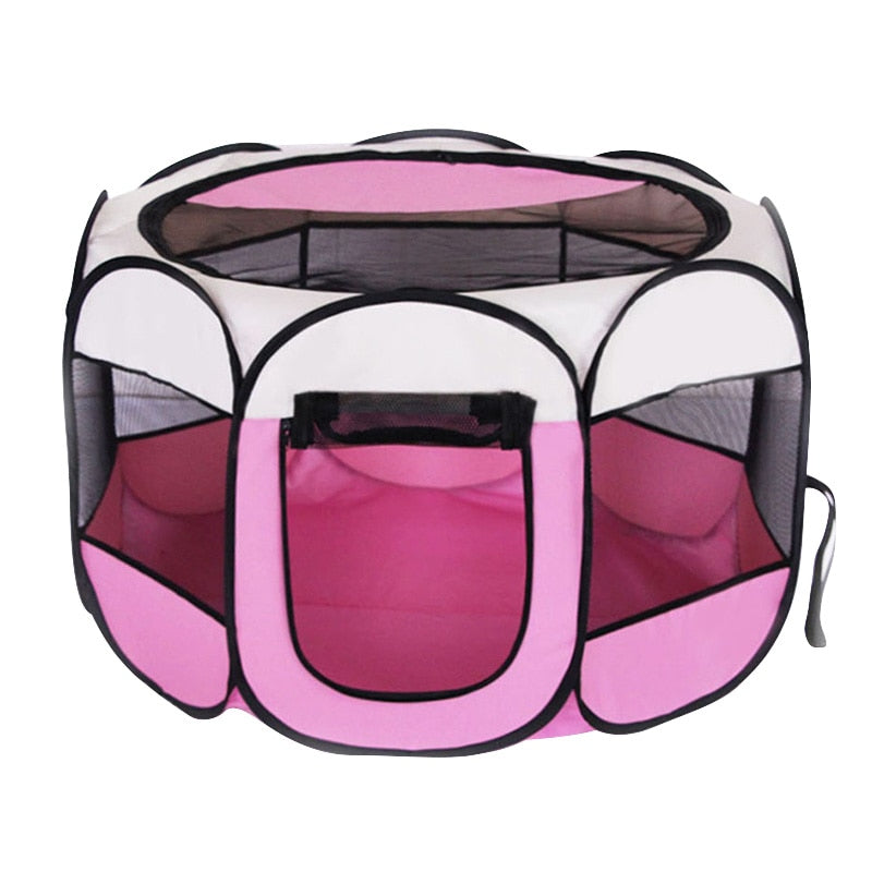 Folding Pet Tent for Cats Dogs Portable Outdoor Cat Bed