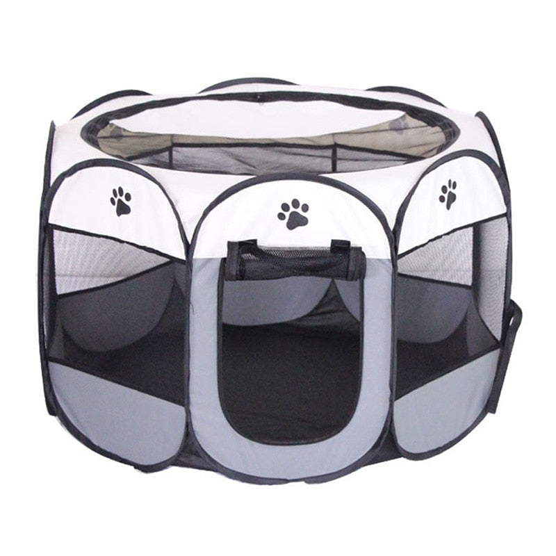 Folding Pet Tent for Cats Dogs Portable Outdoor Cat Bed