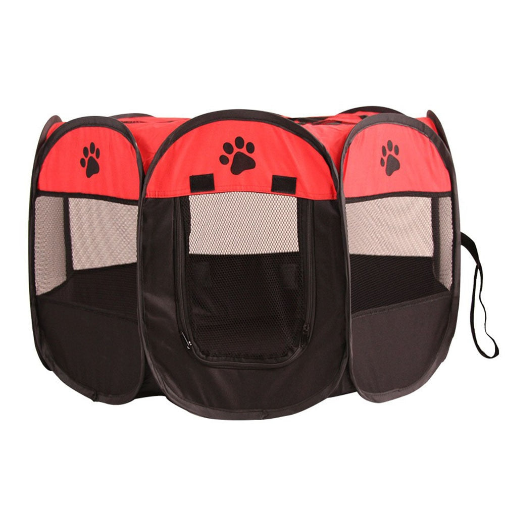 Folding Pet Tent for Cats Dogs Portable Outdoor Cat Bed