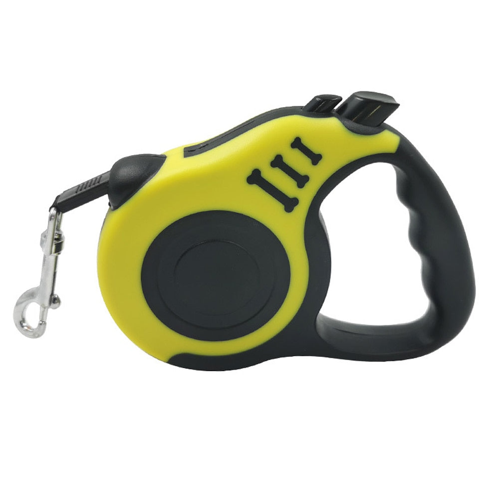 3m/5m Dog Leash Lead Automatic Nylon Dog Collar Extension