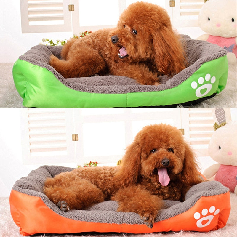 S-3XL Large Pet Cat Dog Bed 13Colors Warm Cozy Dog House Soft
