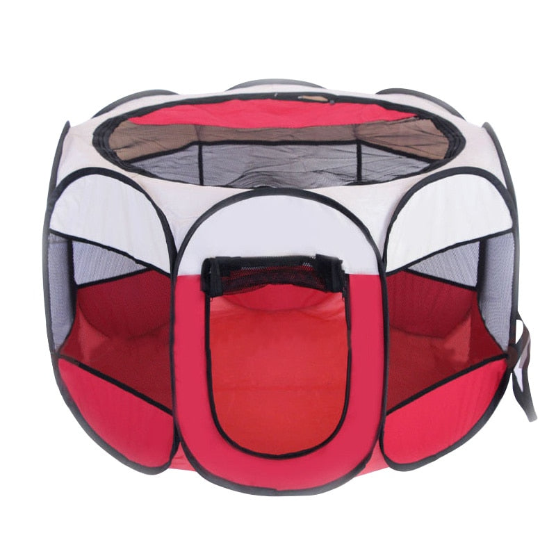 Folding Pet Tent for Cats Dogs Portable Outdoor Cat Bed