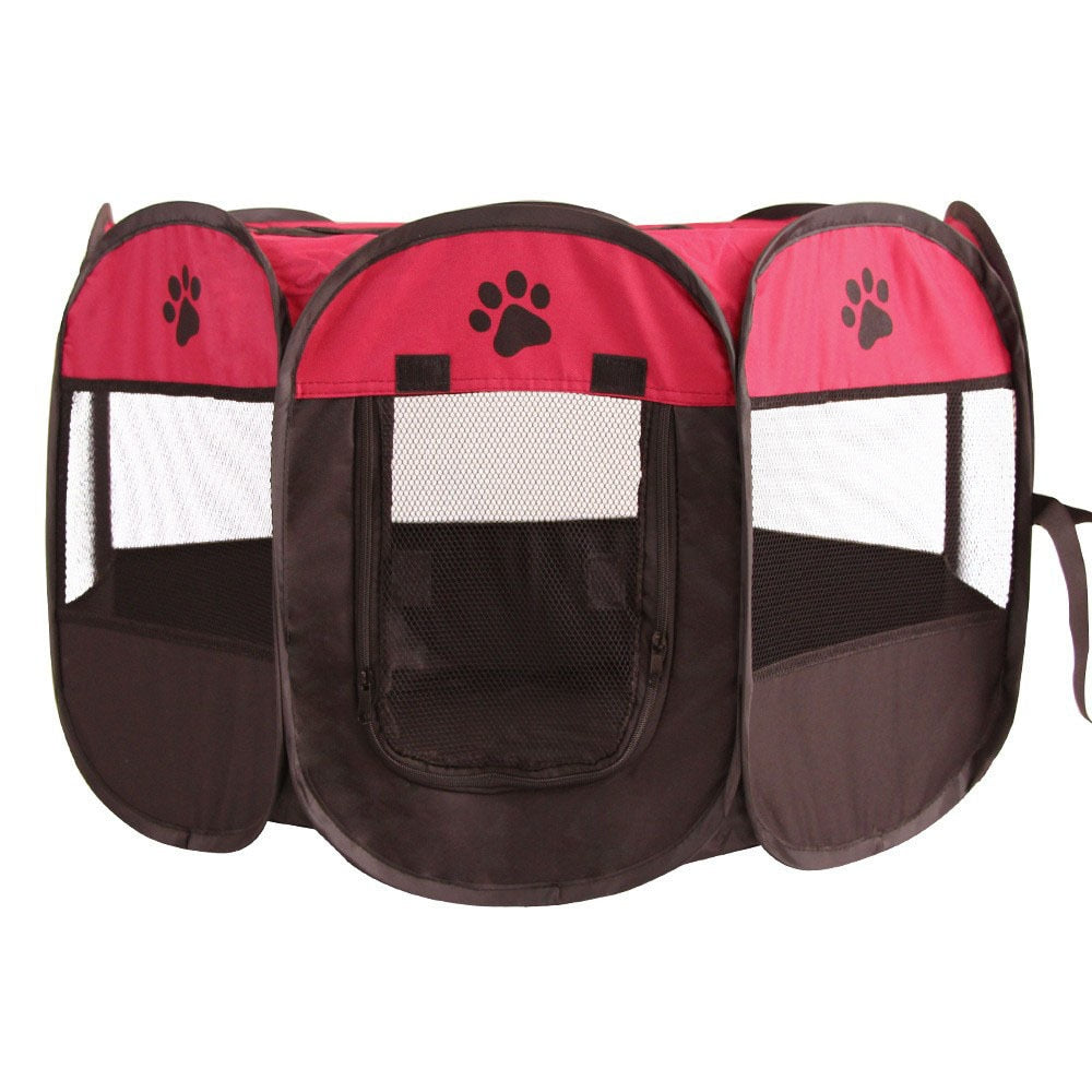 Folding Pet Tent for Cats Dogs Portable Outdoor Cat Bed