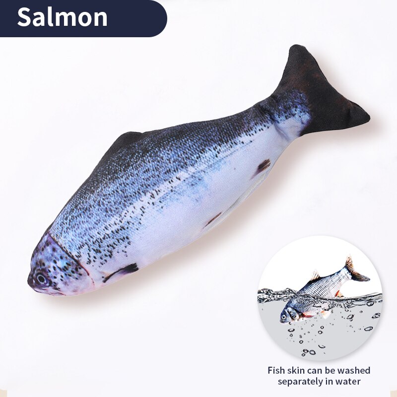 Cat Dog Toy Fish USB Charging Electric Floppy Simulation Fish