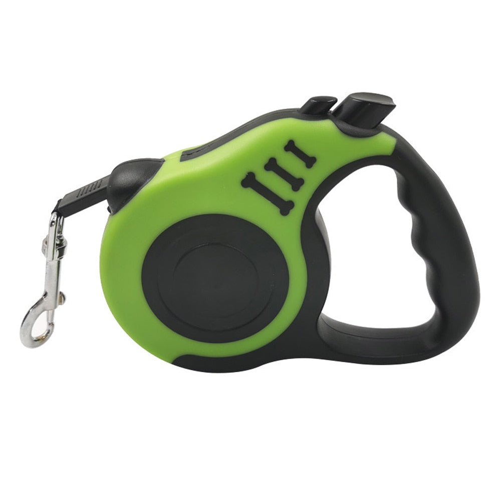 3m/5m Dog Leash Lead Automatic Nylon Dog Collar Extension