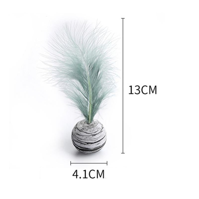 Cat toy Ball Feather Funny Cat Toy Star Ball Plus Feather Ball Throwing Toys