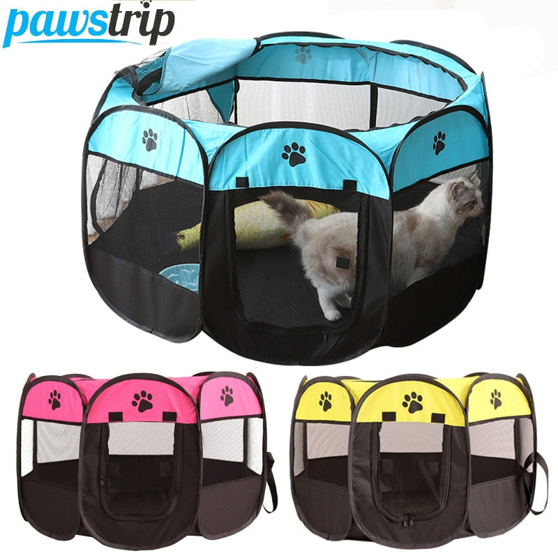 Folding Pet Tent for Cats Dogs Portable Outdoor Cat Bed