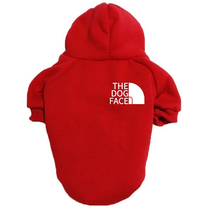 Pet Dog Hoodies Autumn and Winter Season Large Clothes