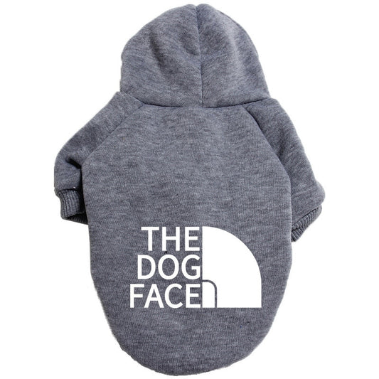 Pet Dog Hoodies Autumn and Winter Season Large Clothes