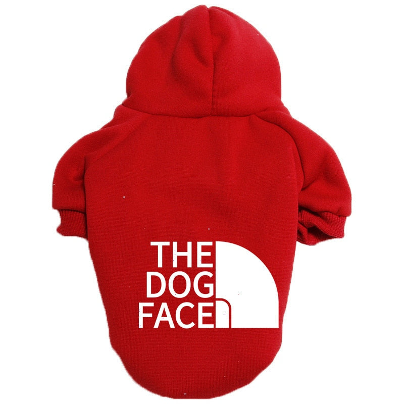 Pet Dog Hoodies Autumn and Winter Season Large Clothes