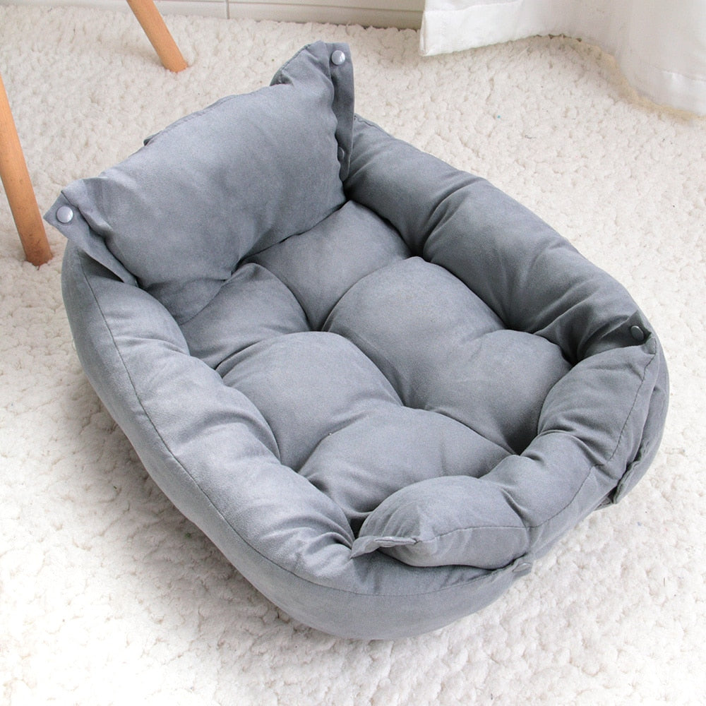 Multifunction Dog Bed Mat 3 IN 1 Dogs Sleeping Bed Sofa Warm Winter