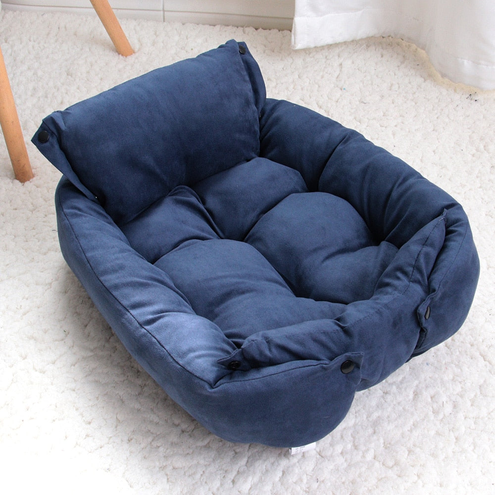 Multifunction Dog Bed Mat 3 IN 1 Dogs Sleeping Bed Sofa Warm Winter