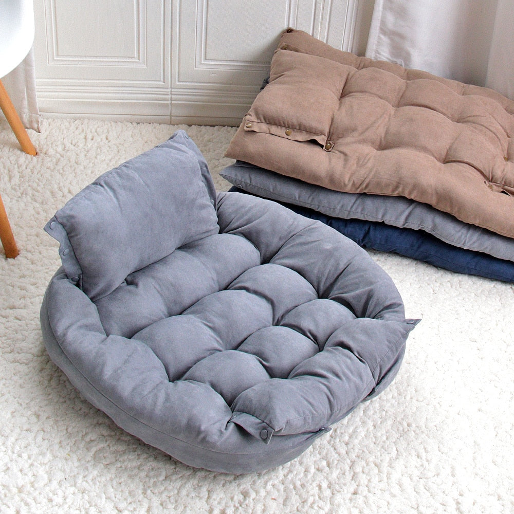 Multifunction Dog Bed Mat 3 IN 1 Dogs Sleeping Bed Sofa Warm Winter