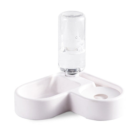 Corner Dog Bowl Pet Automatic Feeder Dog Drinking Bowl For Dog Water