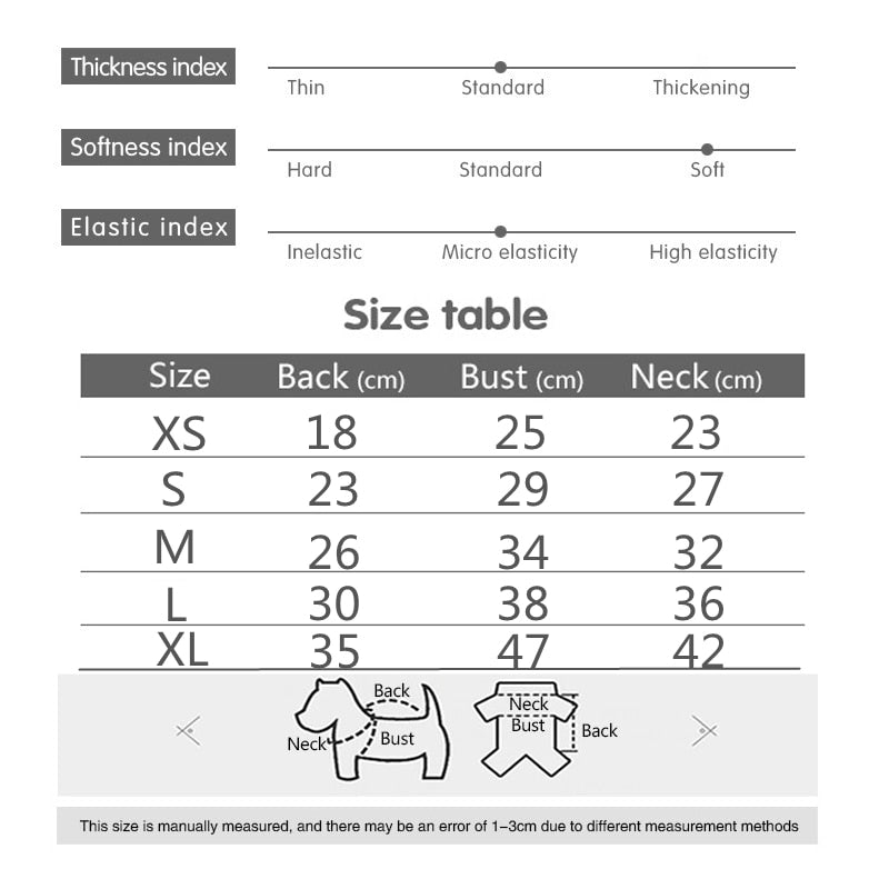 Soft Fleece Dog Clothes For Small Dogs Spring Summer Puppy Cats