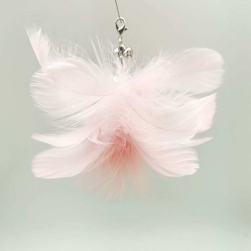 Wire Feather Cat Tickling Stick Pet Products for Cats Pet Cat Toys