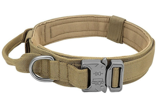 Tactical Police Dog Collar Military Adjustable Duarable Nylon German