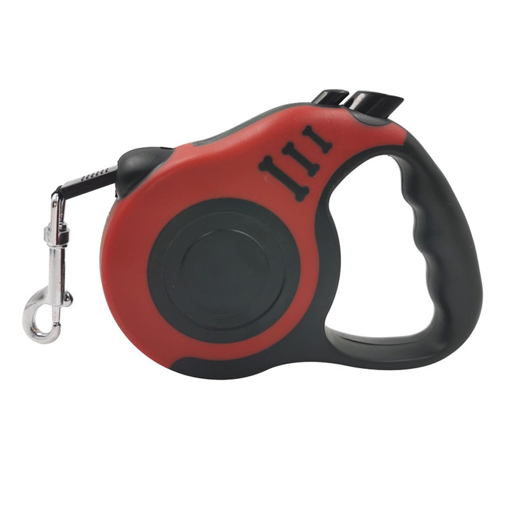 3m/5m Dog Leash Lead Automatic Nylon Dog Collar Extension