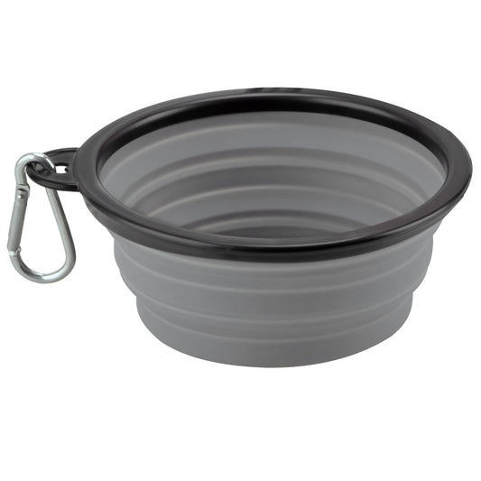 Furrybaby 1000ml Large Collapsible Dog Pet Folding Silicone bowl