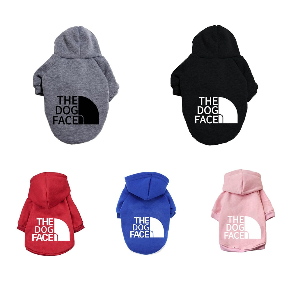 Pet Dog Hoodies Autumn and Winter Season Large Clothes